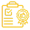Improved product quality icon