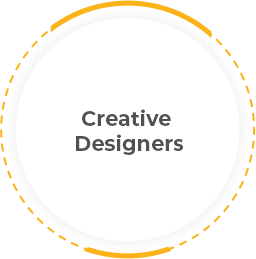 Creative Designers for your attractive app UI and UX guaranteeing seamless performance.